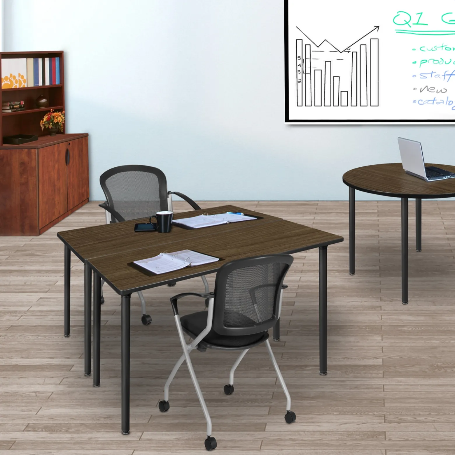 Merit Rectangle Folding Table - 48"x24"