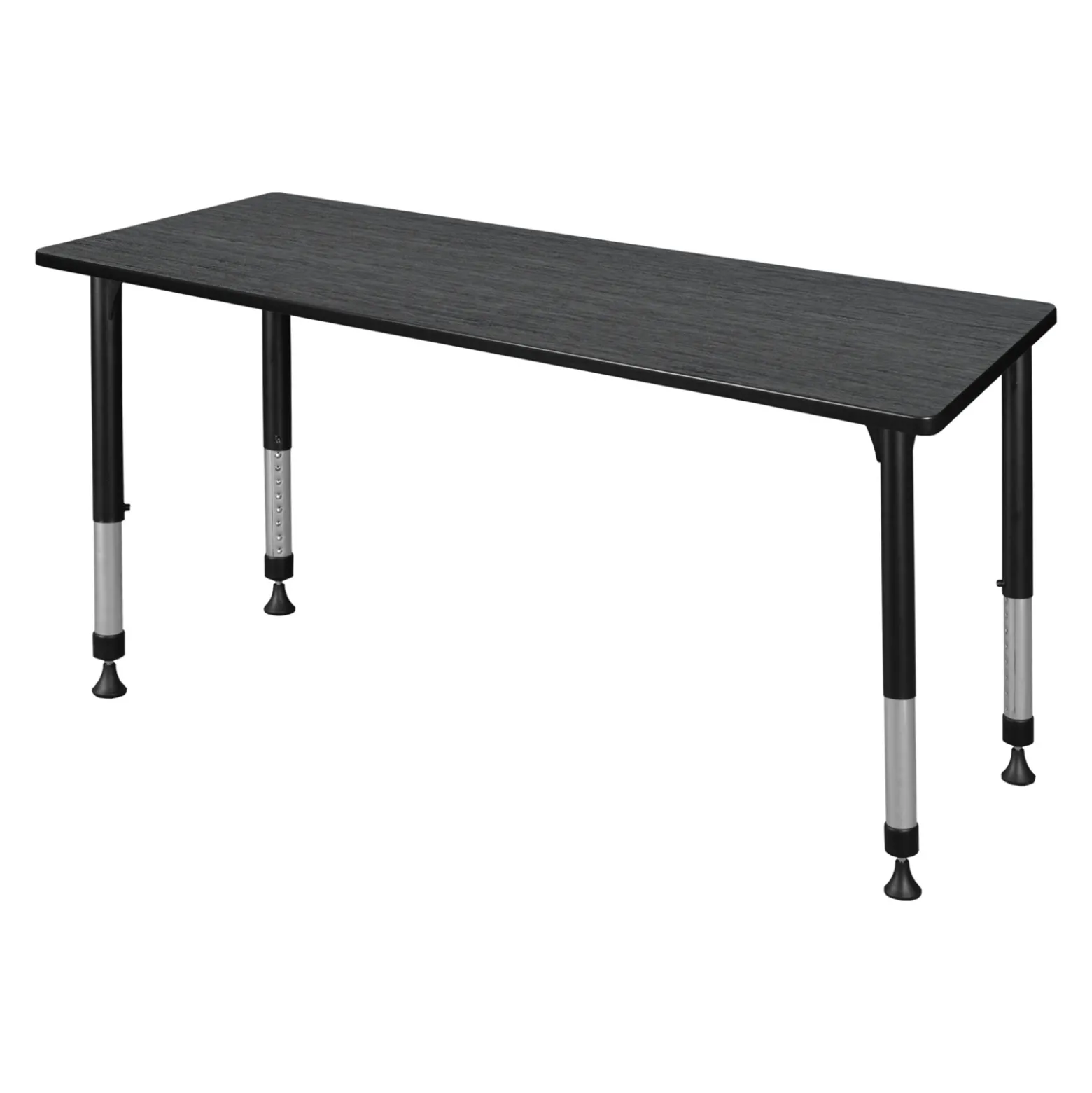 Merit Rectangle Height-Adjustable Table - 66"x24"