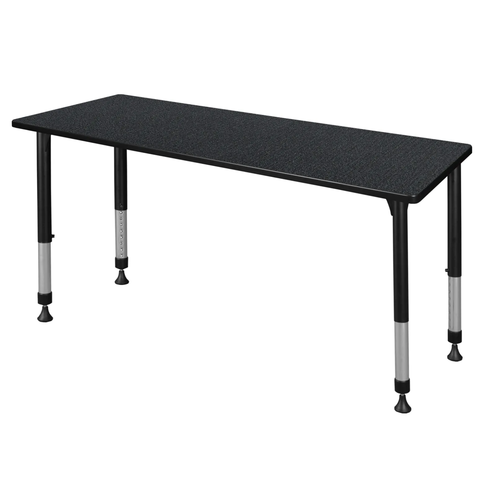 Merit Rectangle Height-Adjustable Table - 66"x24"