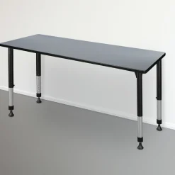 Merit Rectangle Height-Adjustable Table - 66