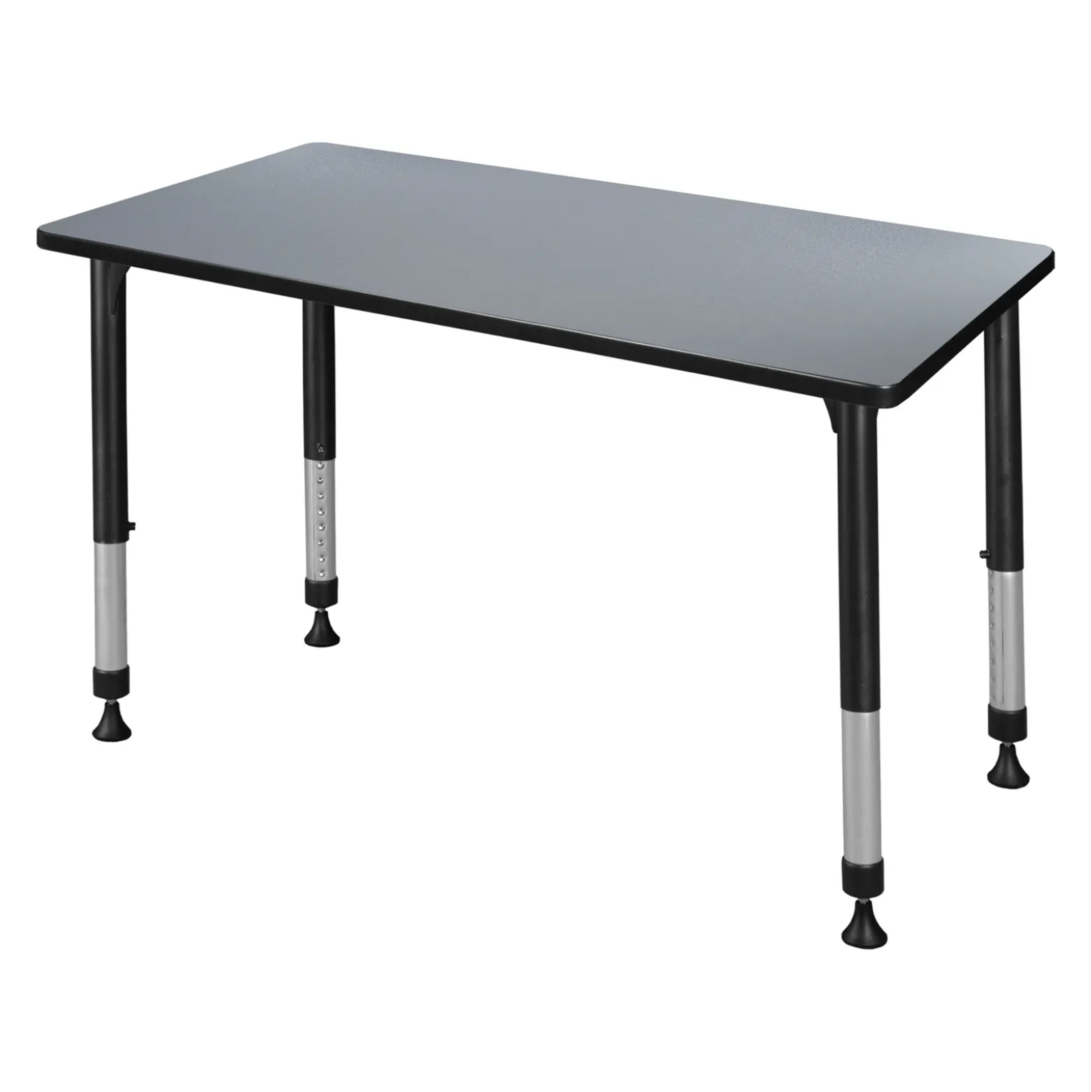 Merit Rectangle Height-Adjustable Table - 42"x30"
