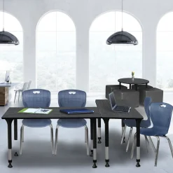 Merit Rectangle Height-Adjustable Table - 42
