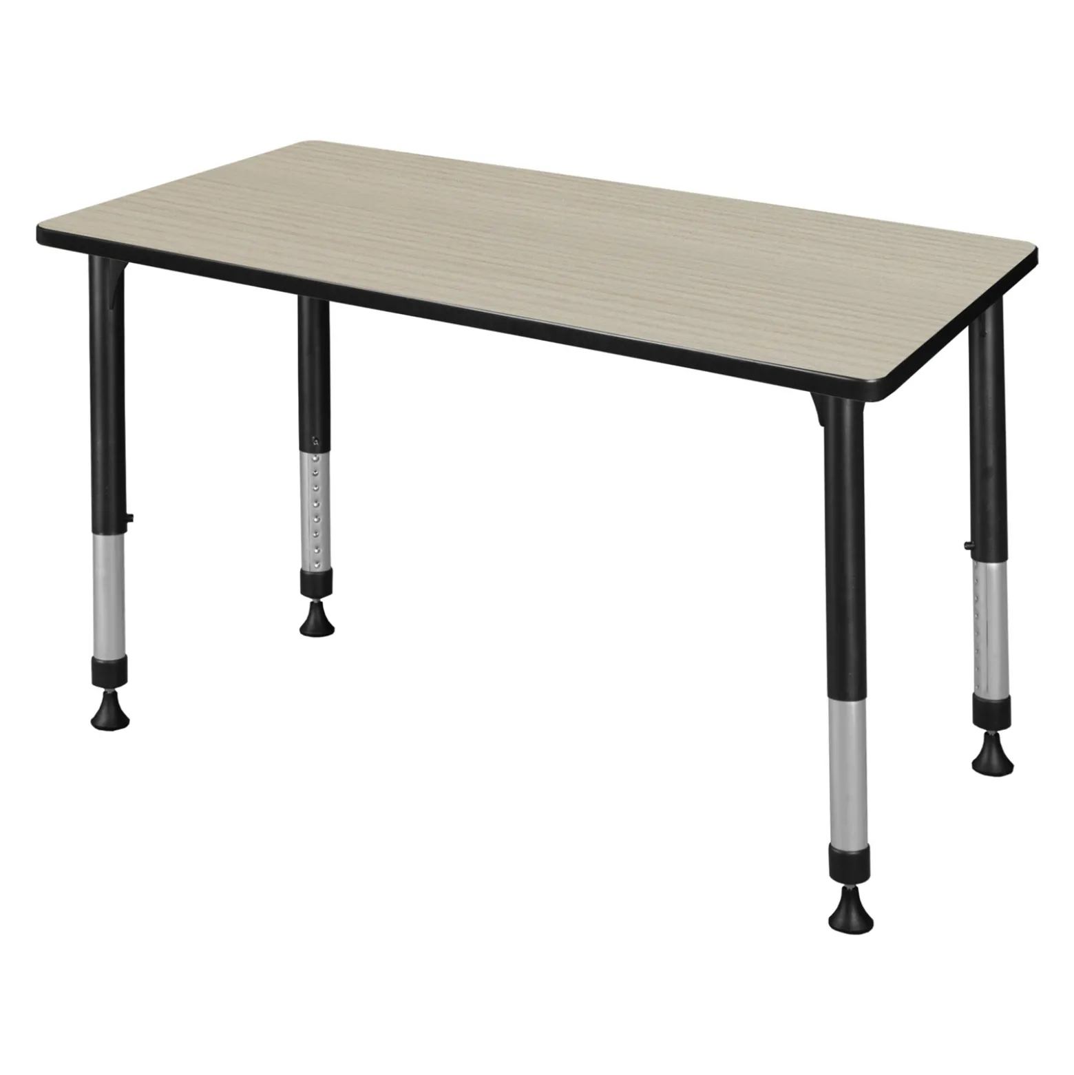 Merit Rectangle Height-Adjustable Table - 42"x30"