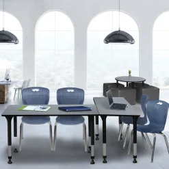 Merit Rectangle Height-Adjustable Table - 42