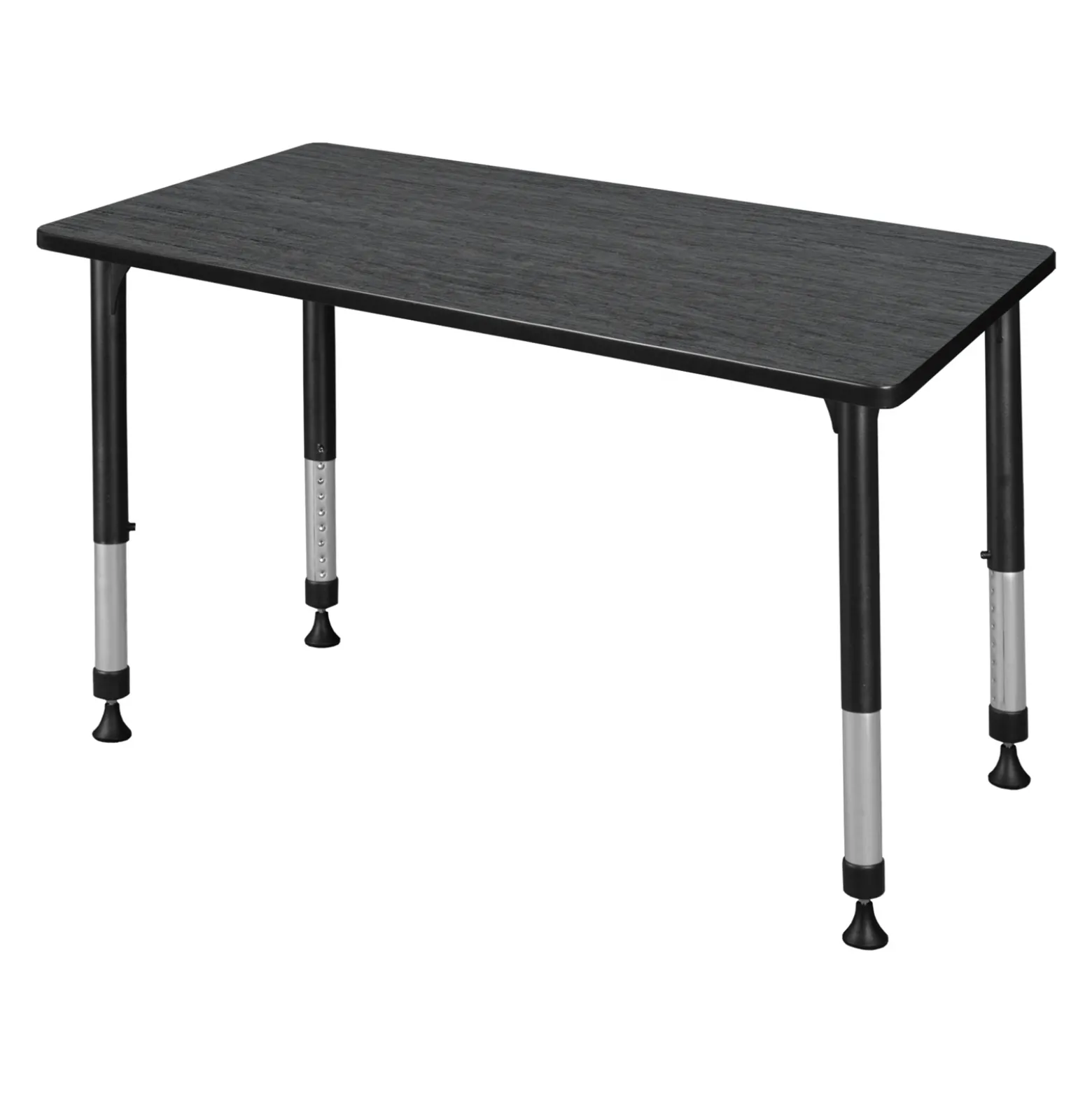Merit Rectangle Height-Adjustable Table - 42"x30"