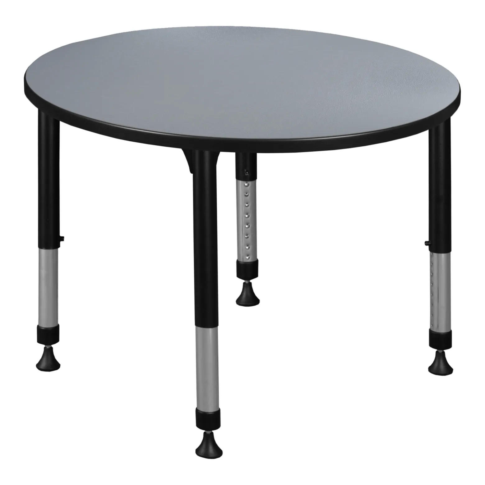 Merit Round Height-Adjustable Table - 36"D