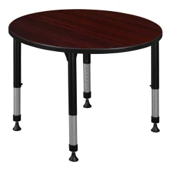 Merit Round Height-Adjustable Table - 36