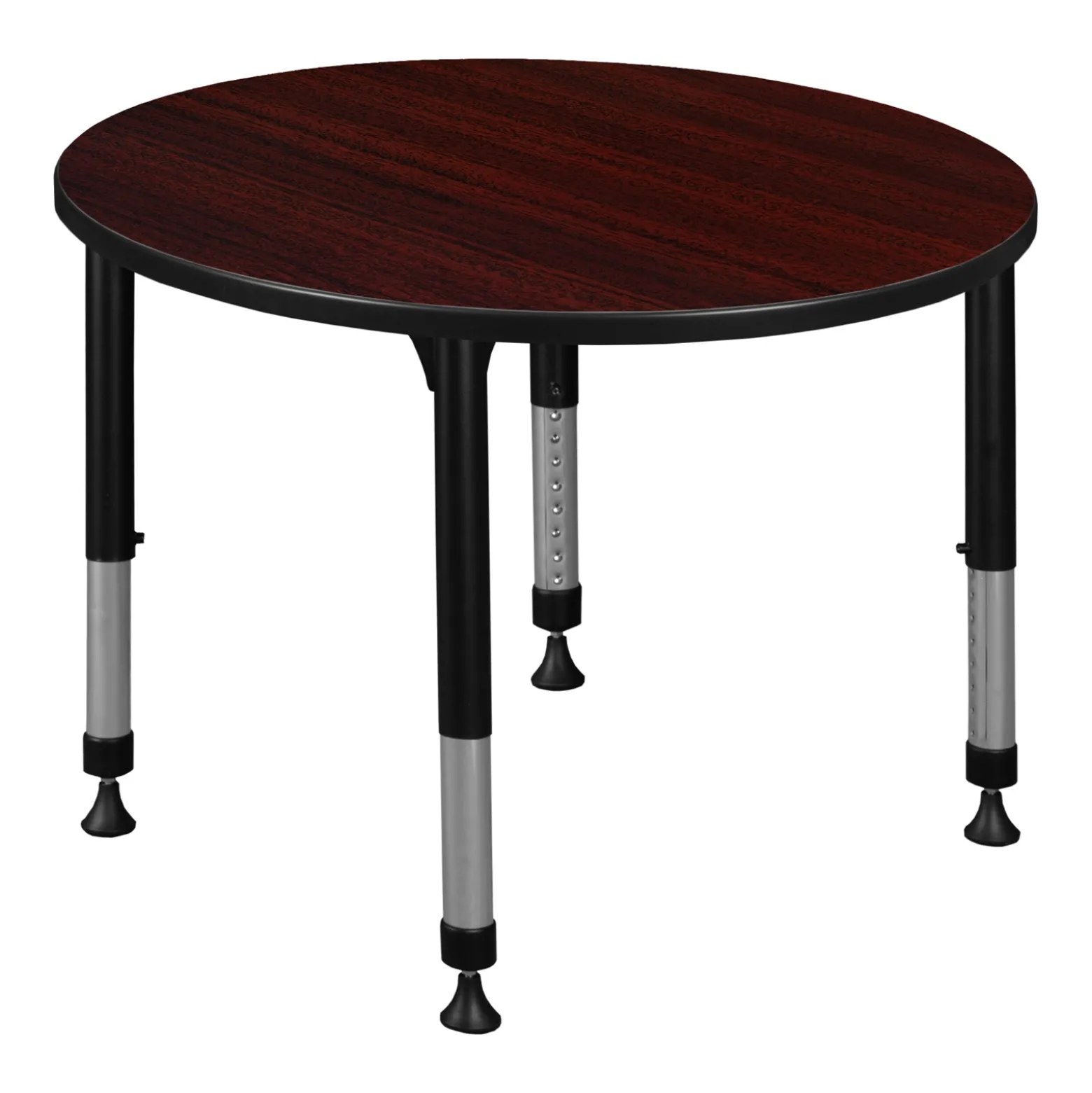 Merit Round Height-Adjustable Table - 36"D