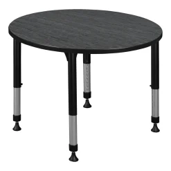 Merit Round Height-Adjustable Table - 42