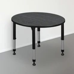 Merit Round Height-Adjustable Table - 42