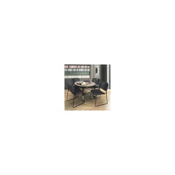 Merit Round Height-Adjustable Table - 42