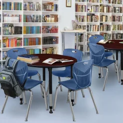 Merit Round Height-Adjustable Table - 30