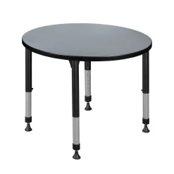Merit Round Height-Adjustable Table - 30