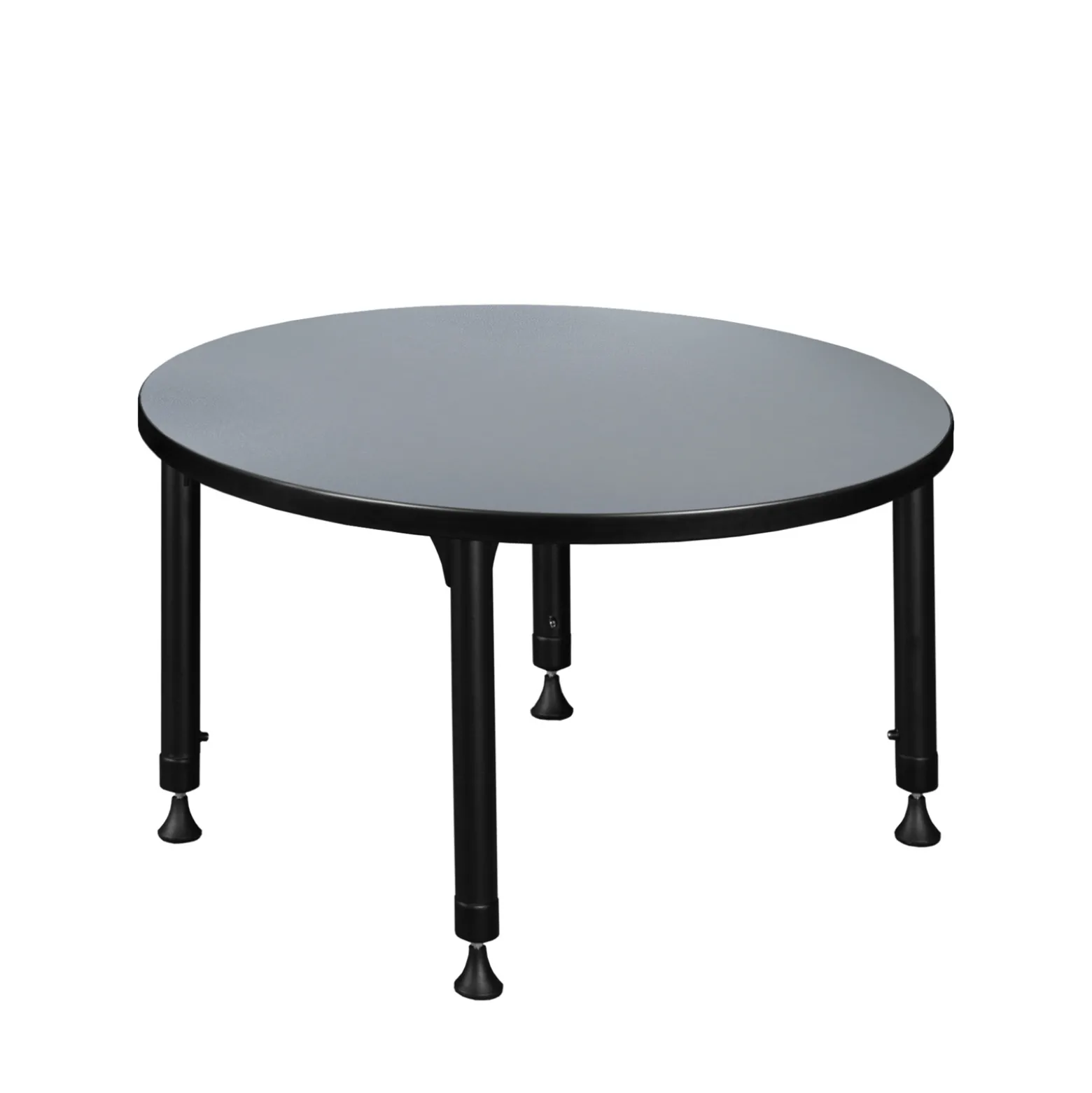 Merit Round Height-Adjustable Table - 30"D