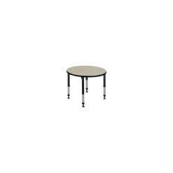 Merit Round Height-Adjustable Table - 30