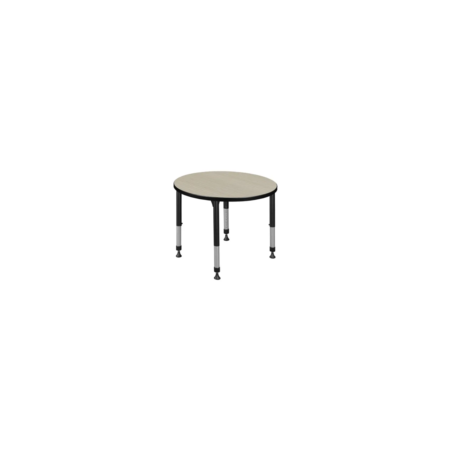 Merit Round Height-Adjustable Table - 30"D