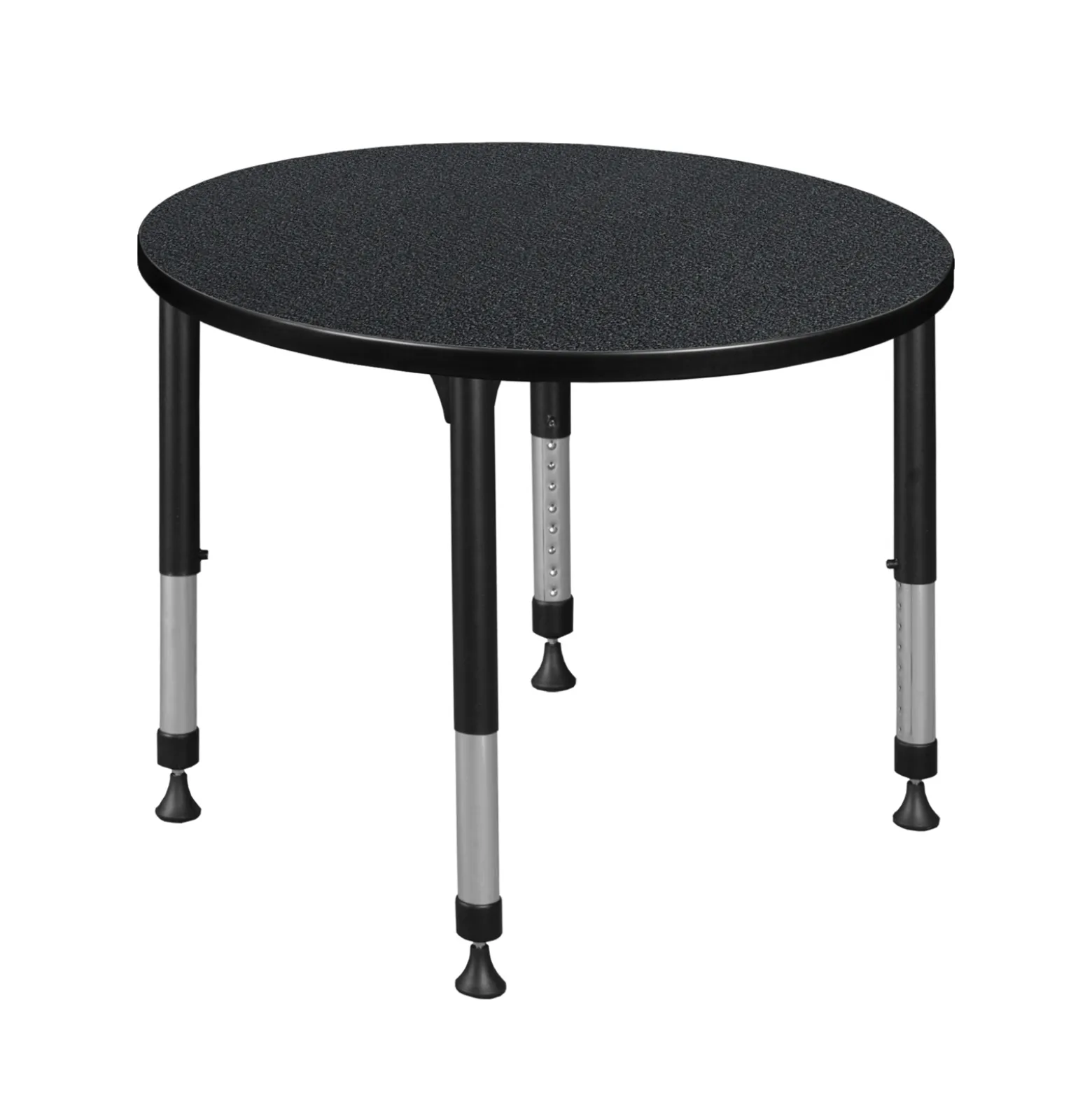 Merit Round Height-Adjustable Table - 30"D