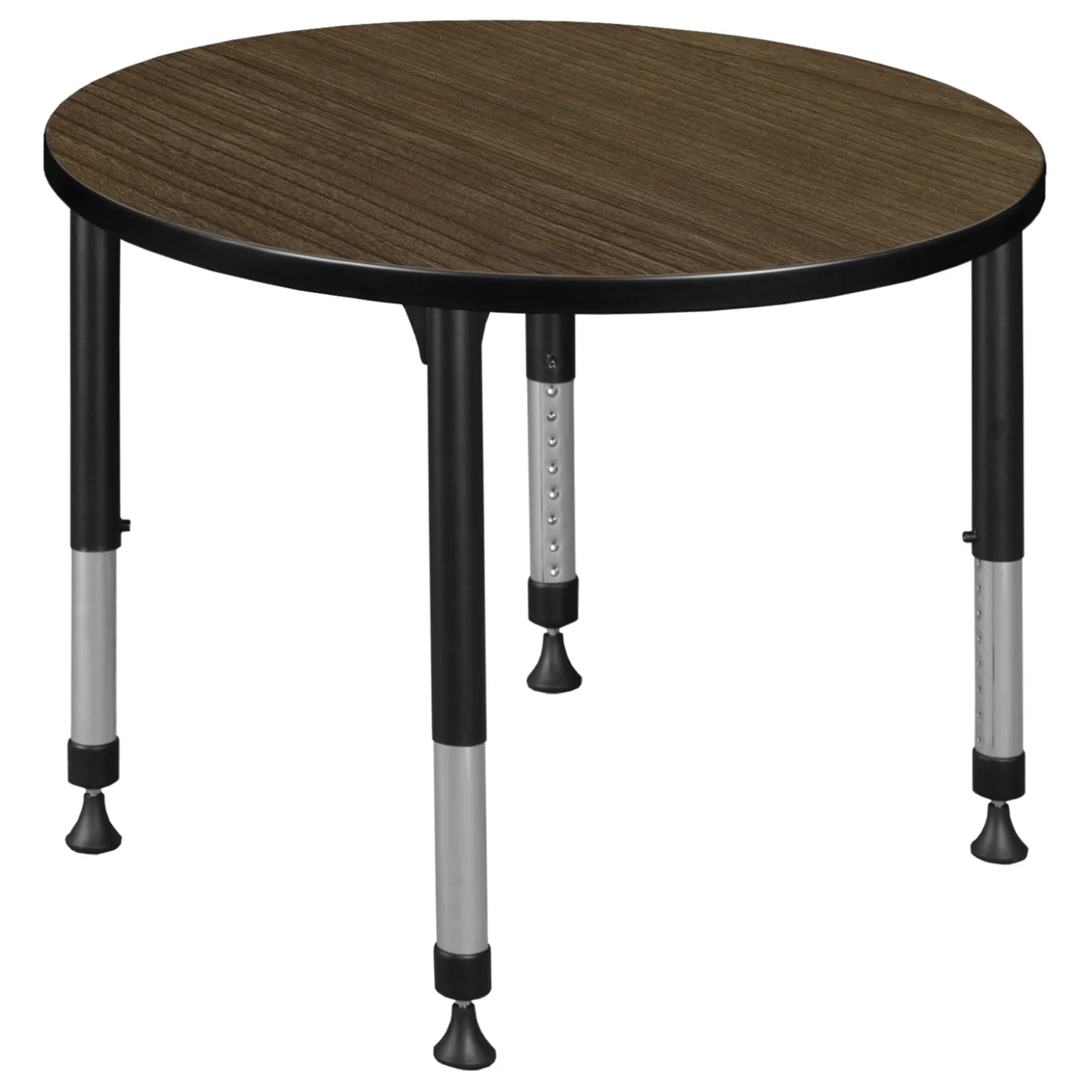 Merit Round Height-Adjustable Table - 30"D