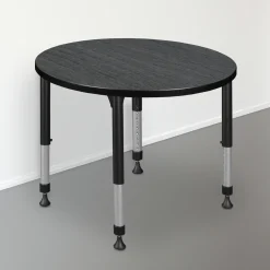 Merit Round Height-Adjustable Table - 30