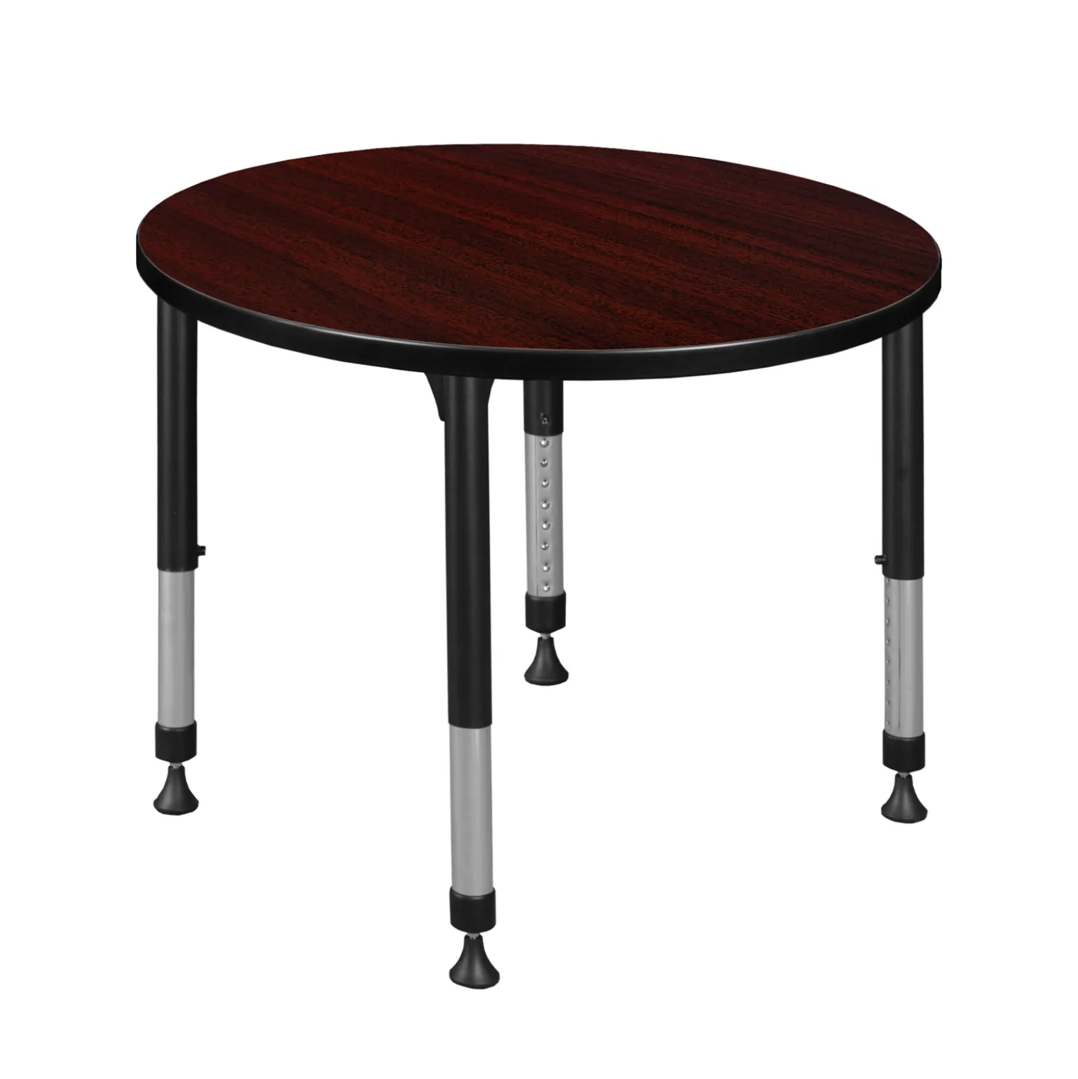 Merit Round Height-Adjustable Table - 30"D