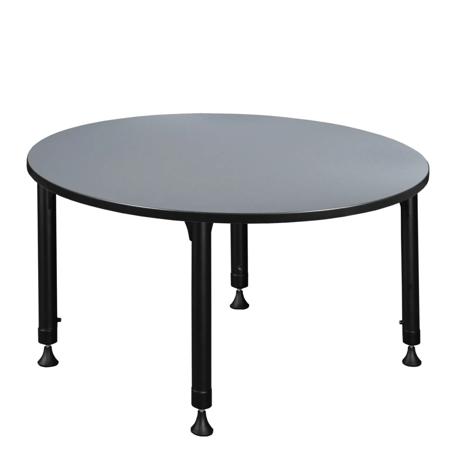 Merit Round Height-Adjustable Table - 48"D