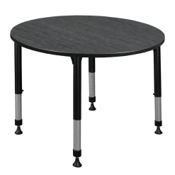 Merit Round Height-Adjustable Table - 48