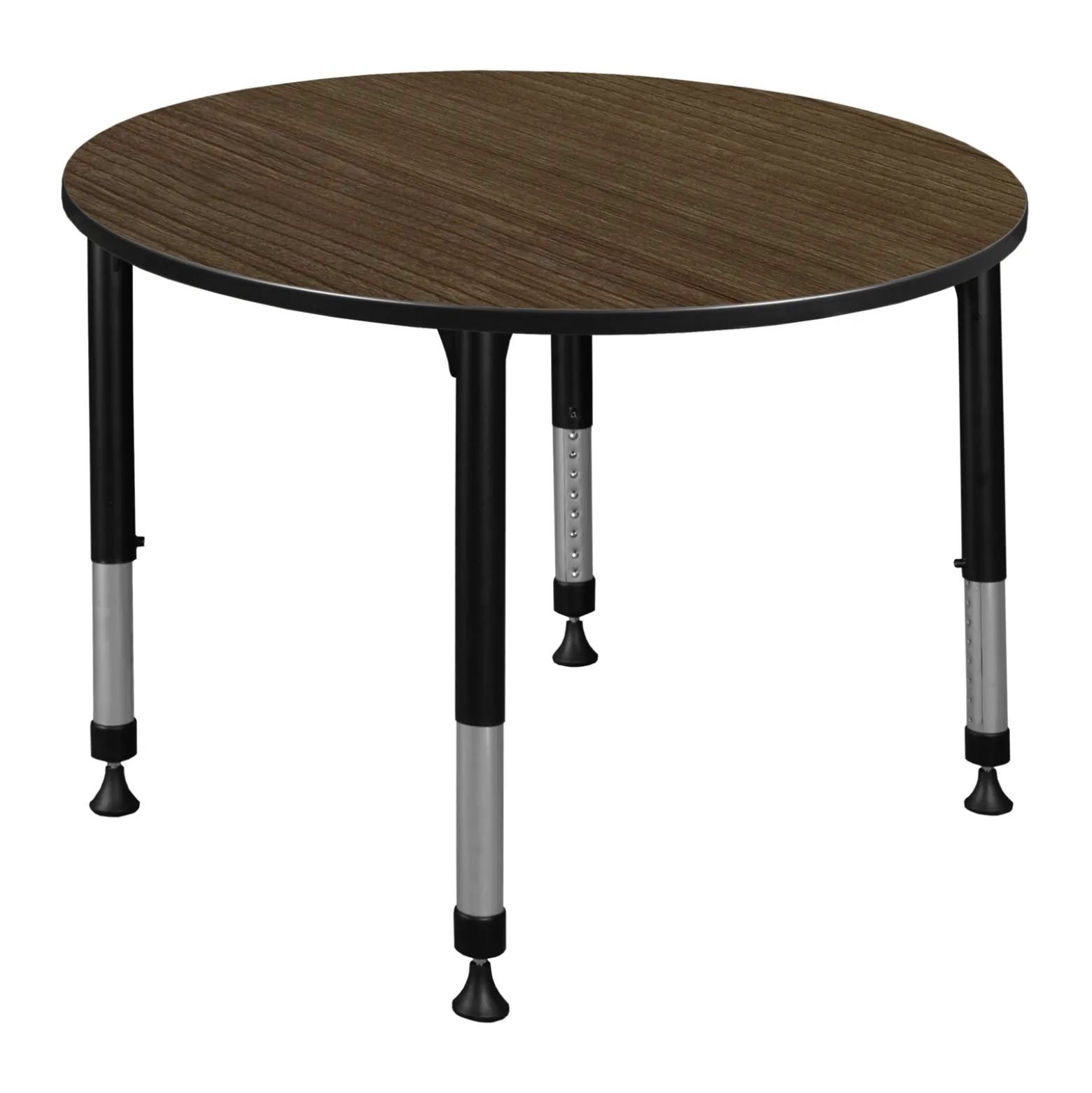 Merit Round Height-Adjustable Table - 48"D