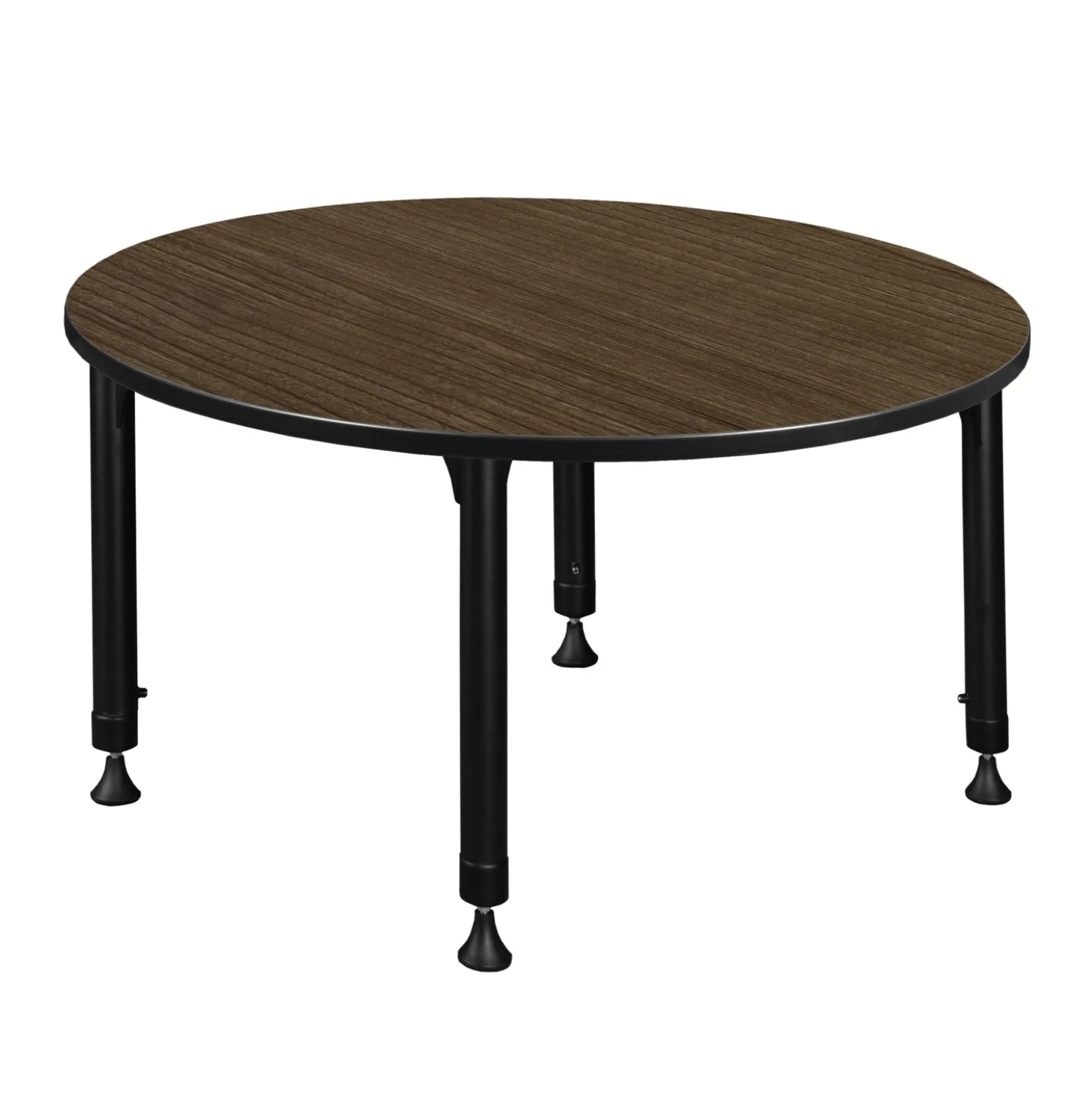 Merit Round Height-Adjustable Table - 48"D
