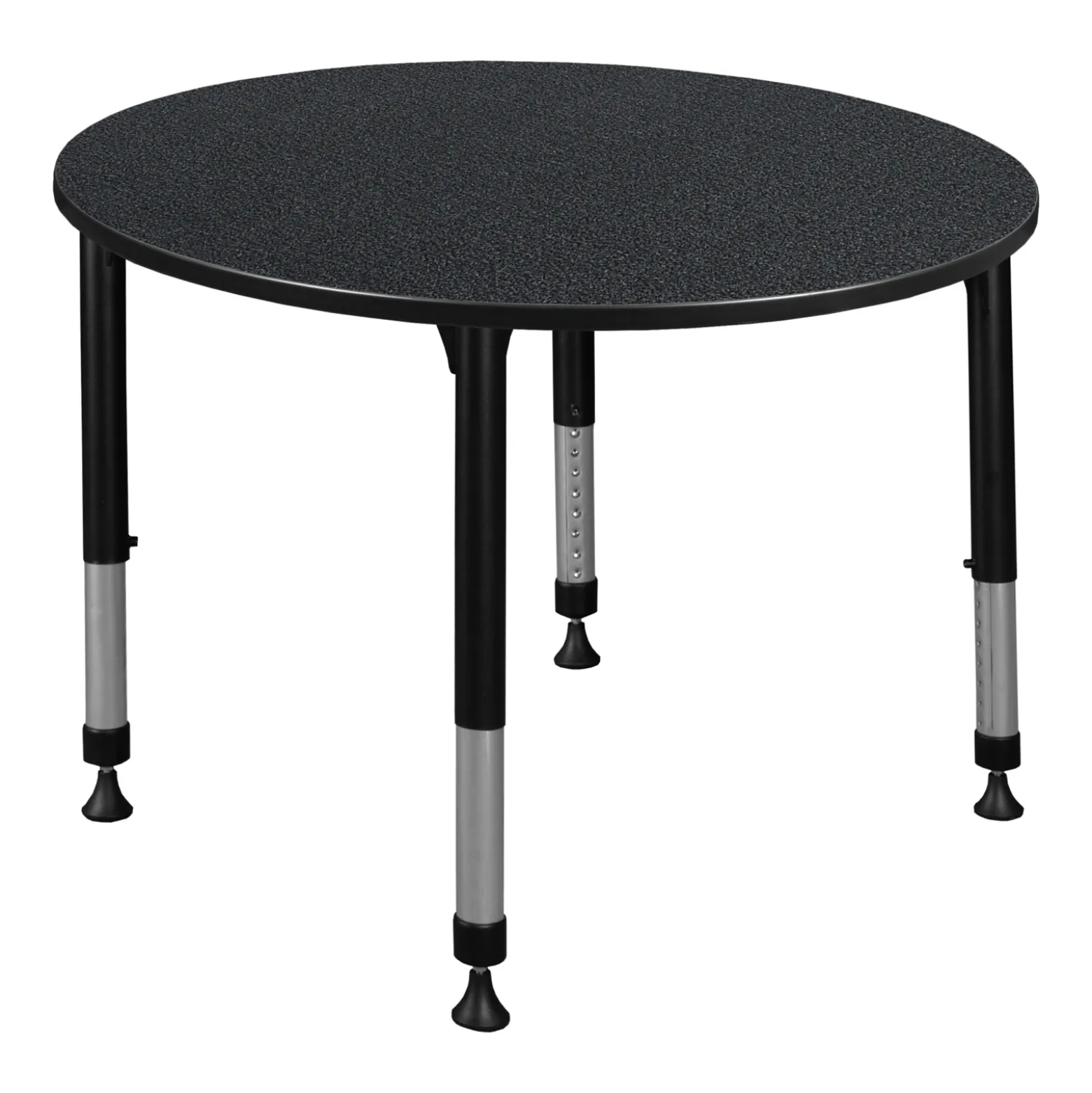 Merit Round Height-Adjustable Table - 48"D