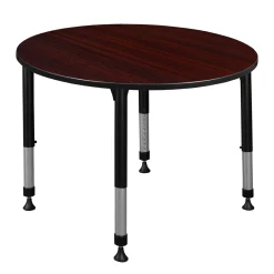 Merit Round Height-Adjustable Table - 48