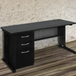 Merit Single Pedestal Desk - 66