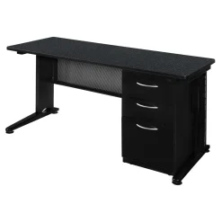 Merit Single Pedestal Desk - 66
