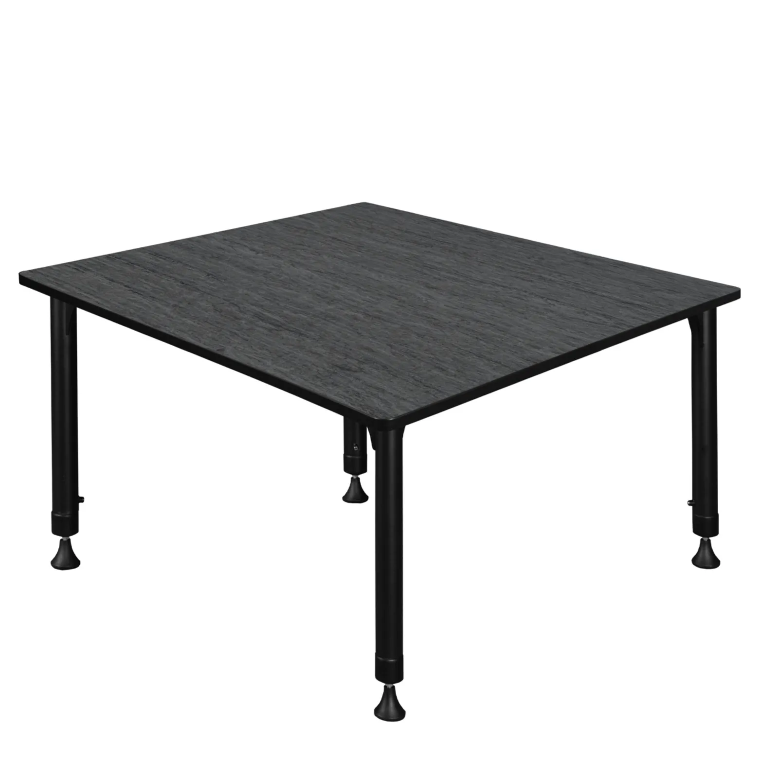 Merit Square Height-Adjustable Table - 48"D