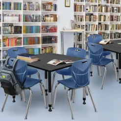Merit Square Height-Adjustable Table - 48