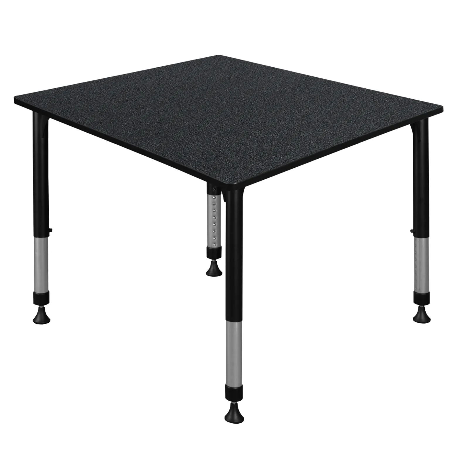 Merit Square Height-Adjustable Table - 48"D