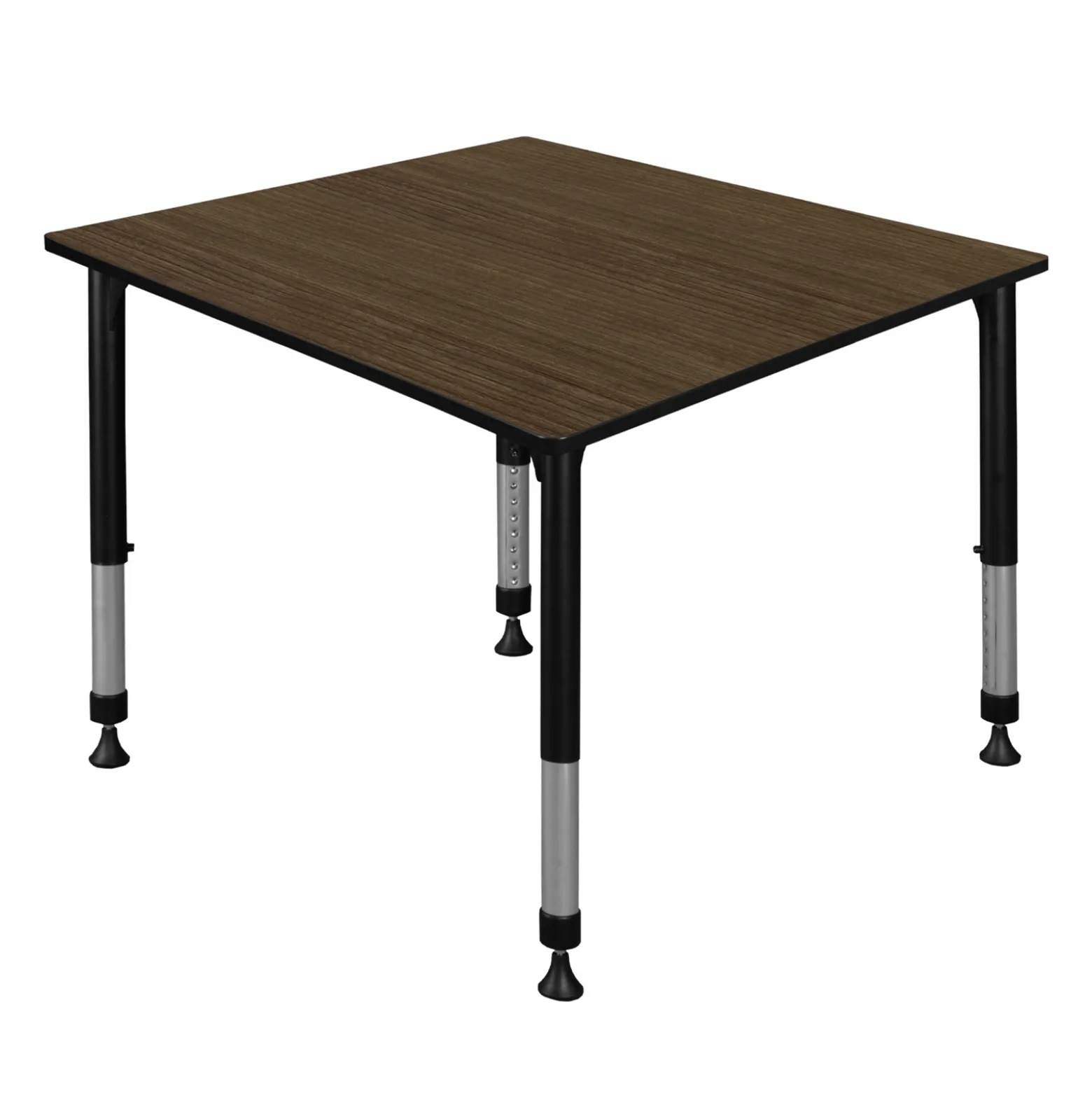 Merit Square Height-Adjustable Table - 48"D
