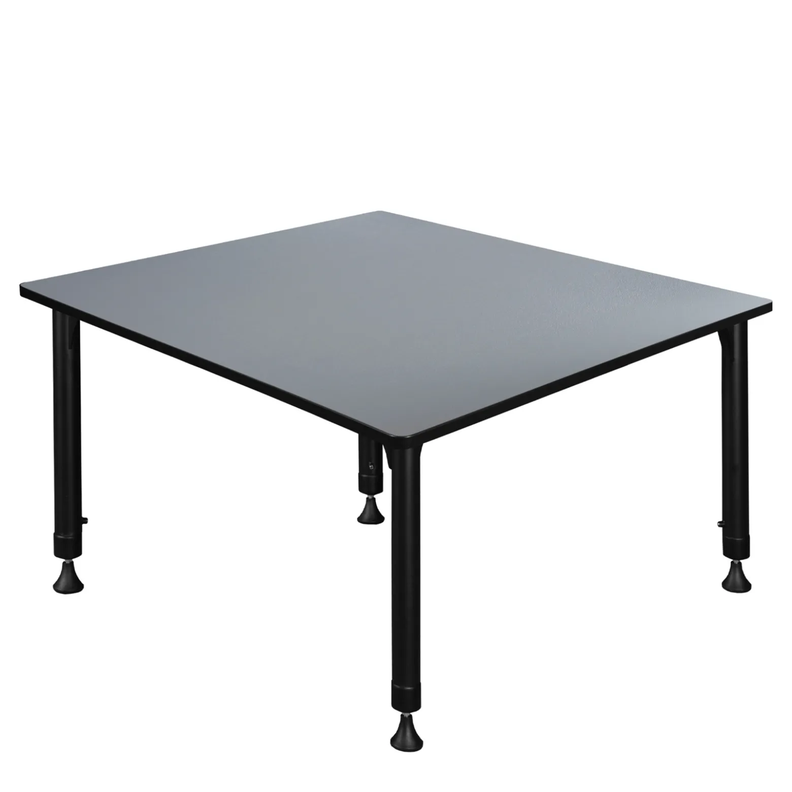 Merit Square Height-Adjustable Table - 48"D