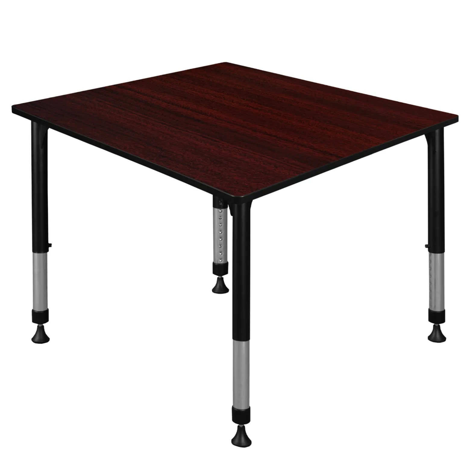 Merit Square Height-Adjustable Table - 48"D