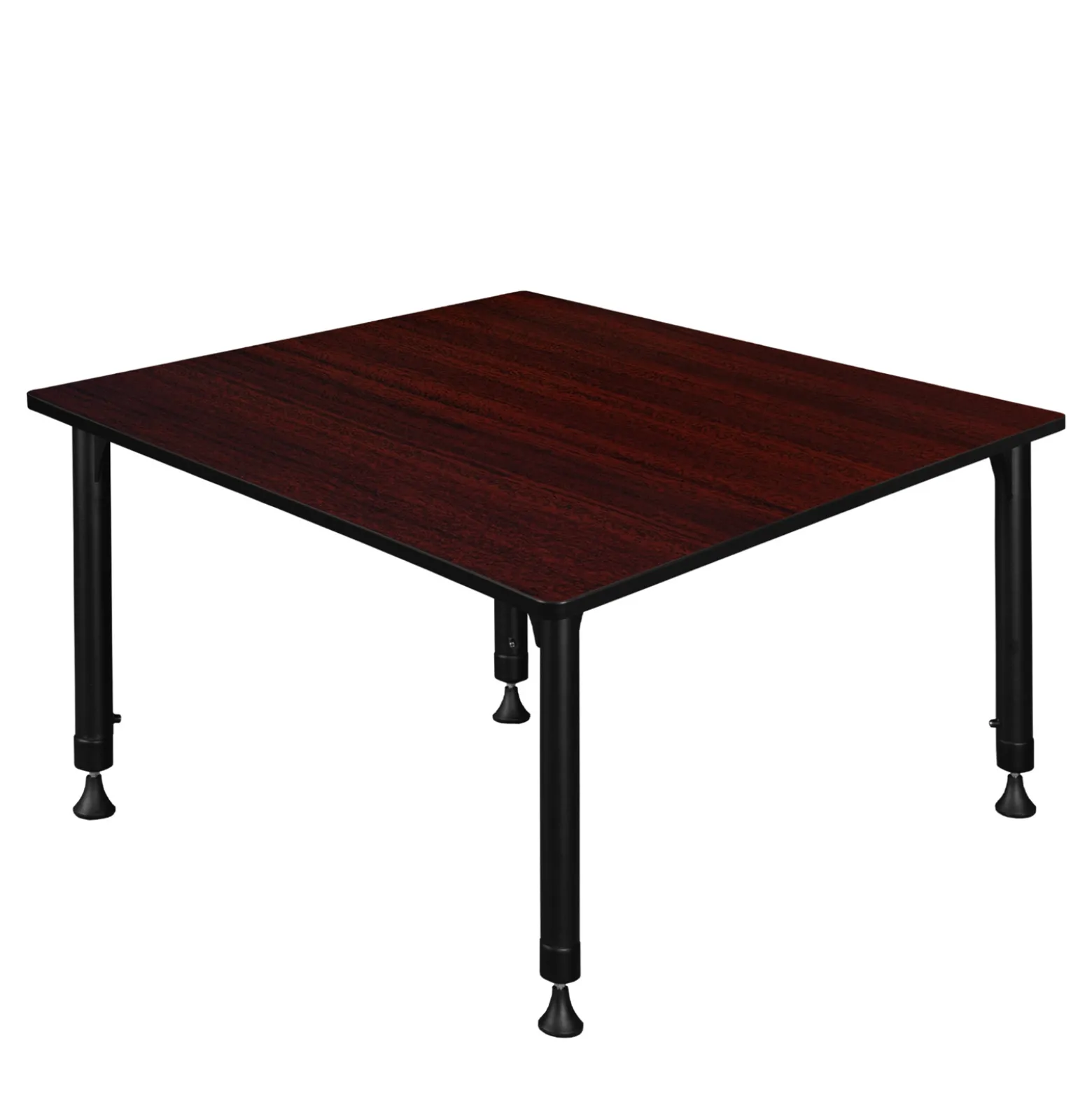 Merit Square Height-Adjustable Table - 48"D