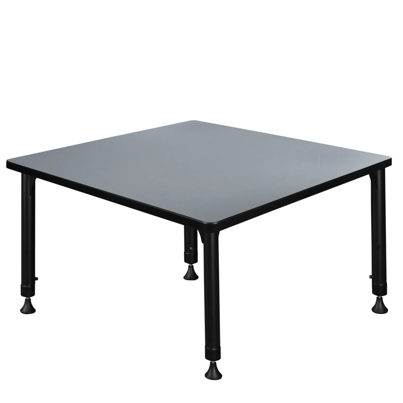 Merit Square Height-Adjustable Table - 42"D