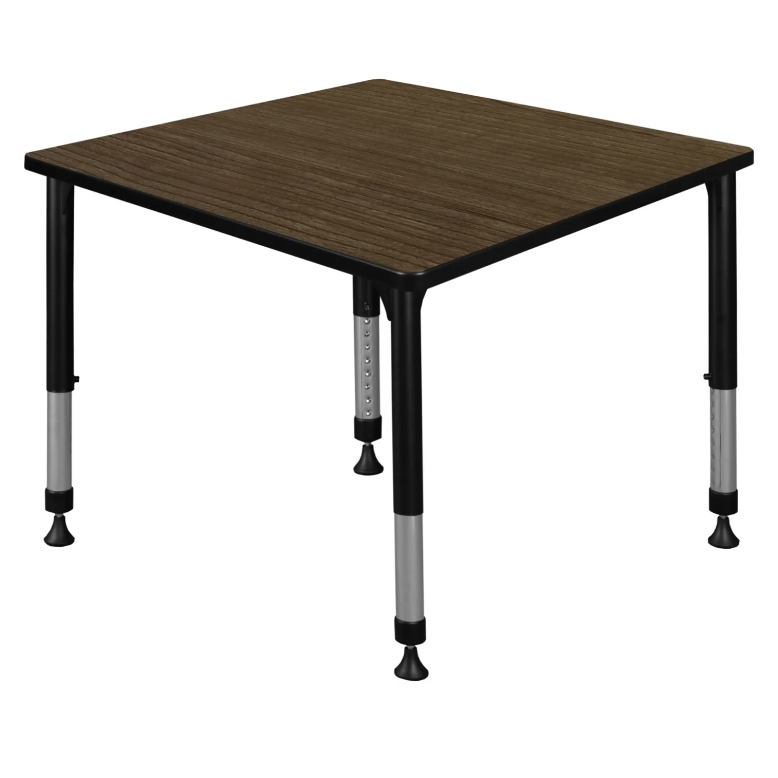 Merit Square Height-Adjustable Table - 42"D