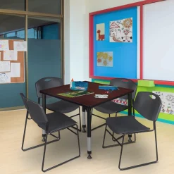 Merit Square Height-Adjustable Table - 42