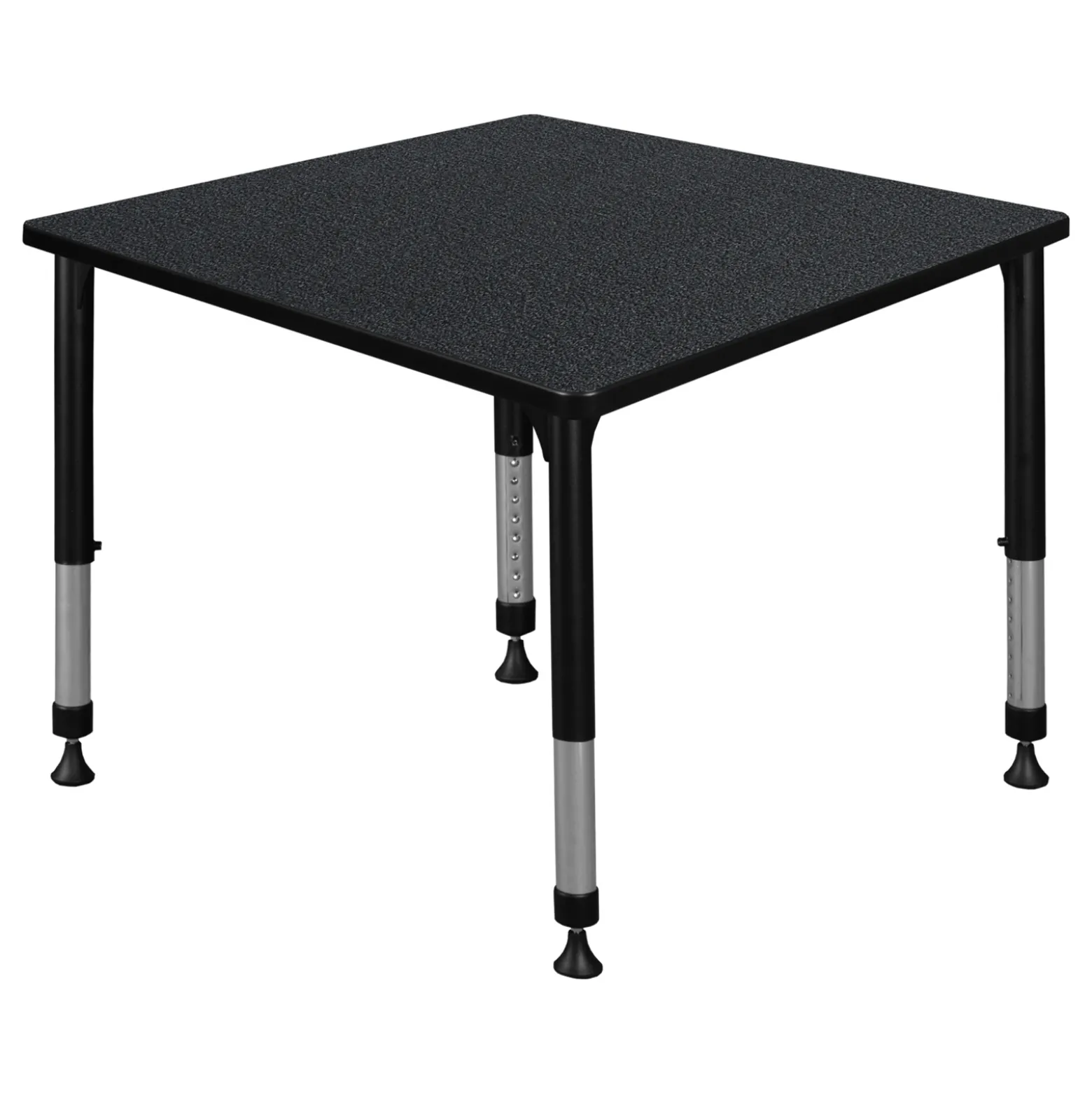 Merit Square Height-Adjustable Table - 36"D