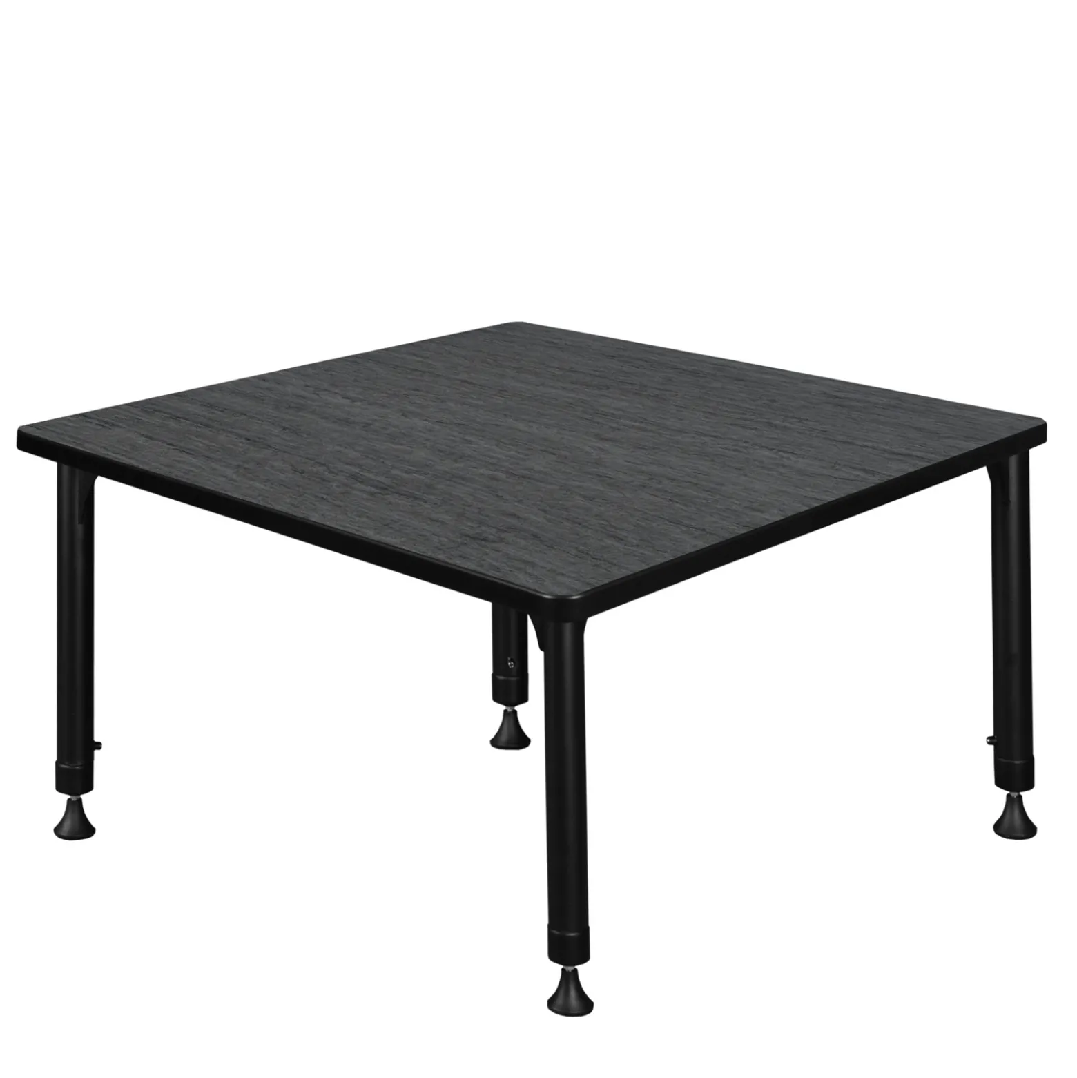 Merit Square Height-Adjustable Table - 36"D