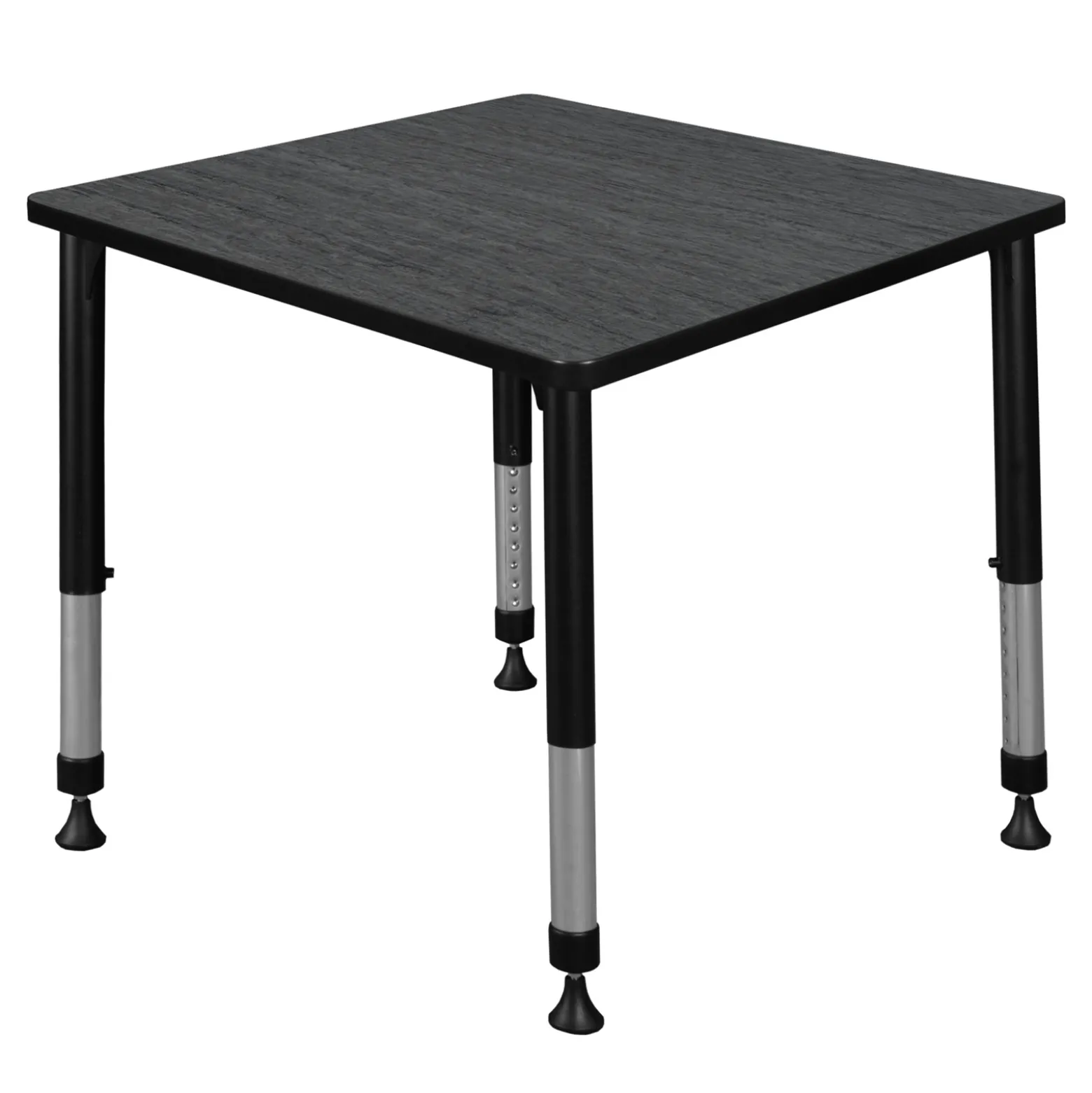 Merit Square Height-Adjustable Table - 30"D