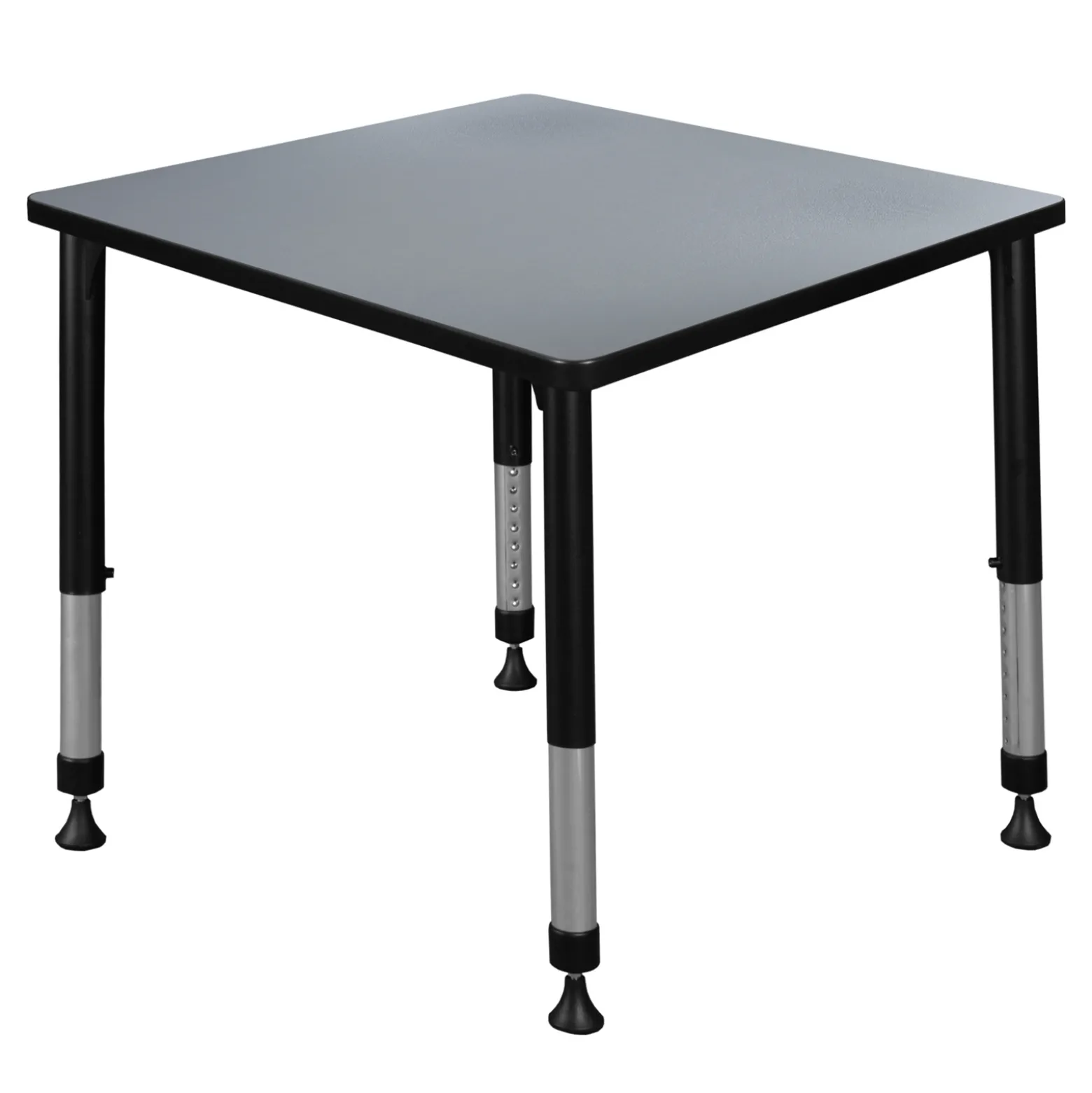 Merit Square Height-Adjustable Table - 30"D
