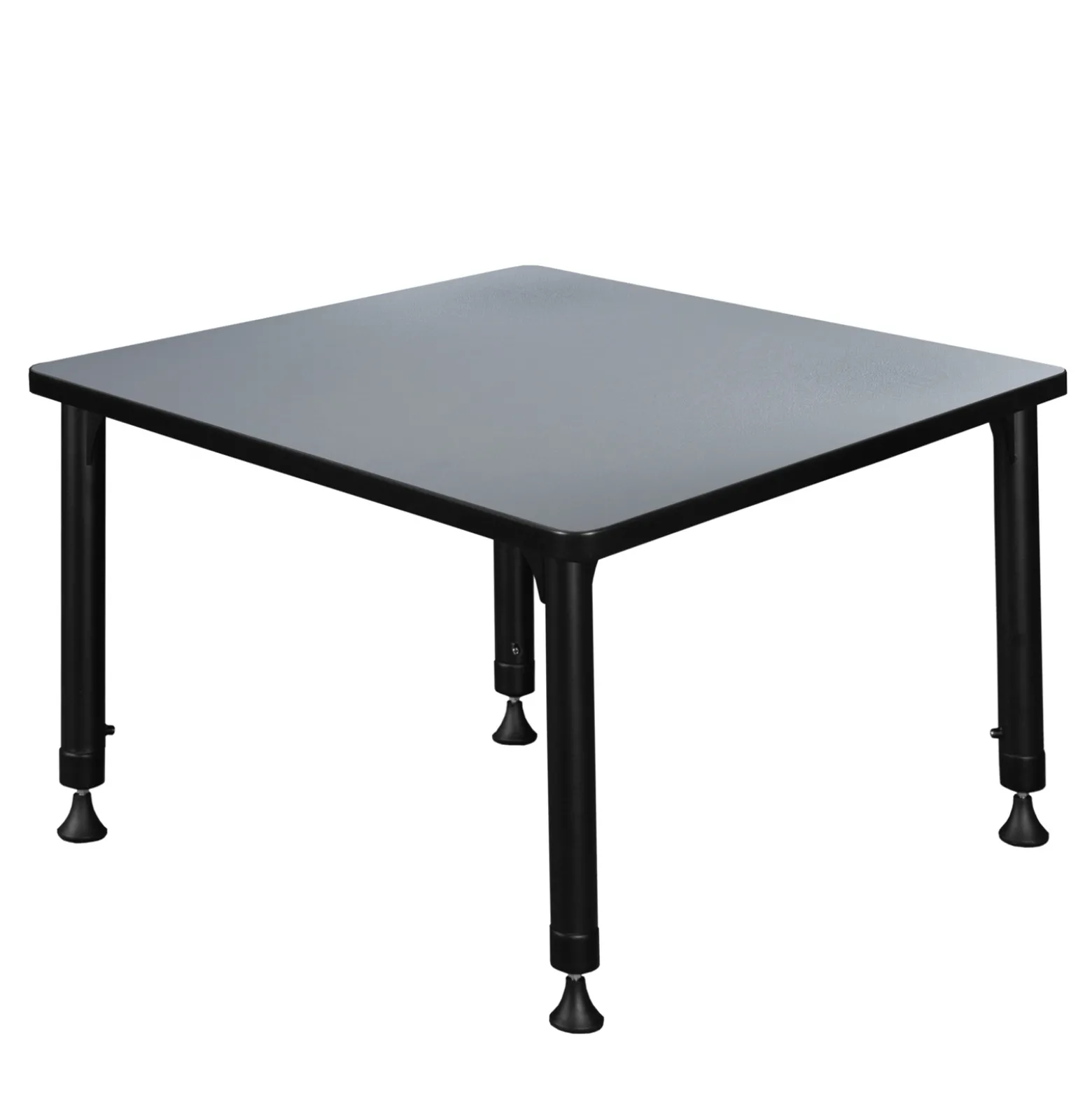 Merit Square Height-Adjustable Table - 30"D