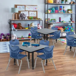 Merit Square Height-Adjustable Table - 30