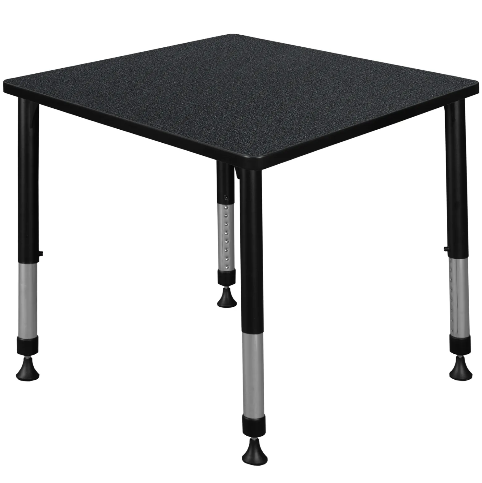 Merit Square Height-Adjustable Table - 30"D