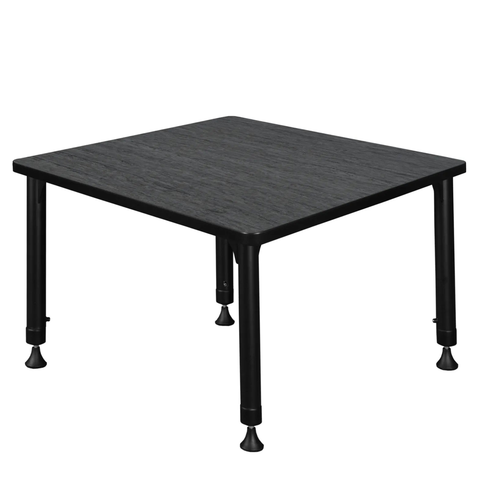 Merit Square Height-Adjustable Table - 30"D